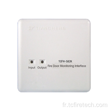 Interface de surveillance de la porte d&#39;incendie TCFH-582K